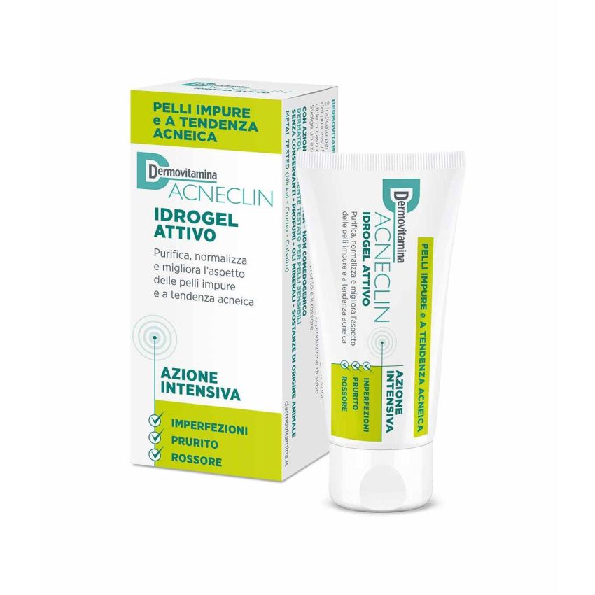 Dermovitamina Acneclin Idrogel Attivo per Trattamento dell'Acne - 40ml