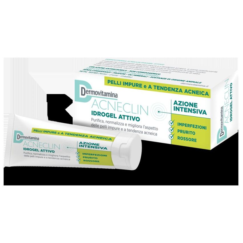 Dermovitamina Acneclin Idrogel Attivo per Trattamento dell'Acne - 40ml