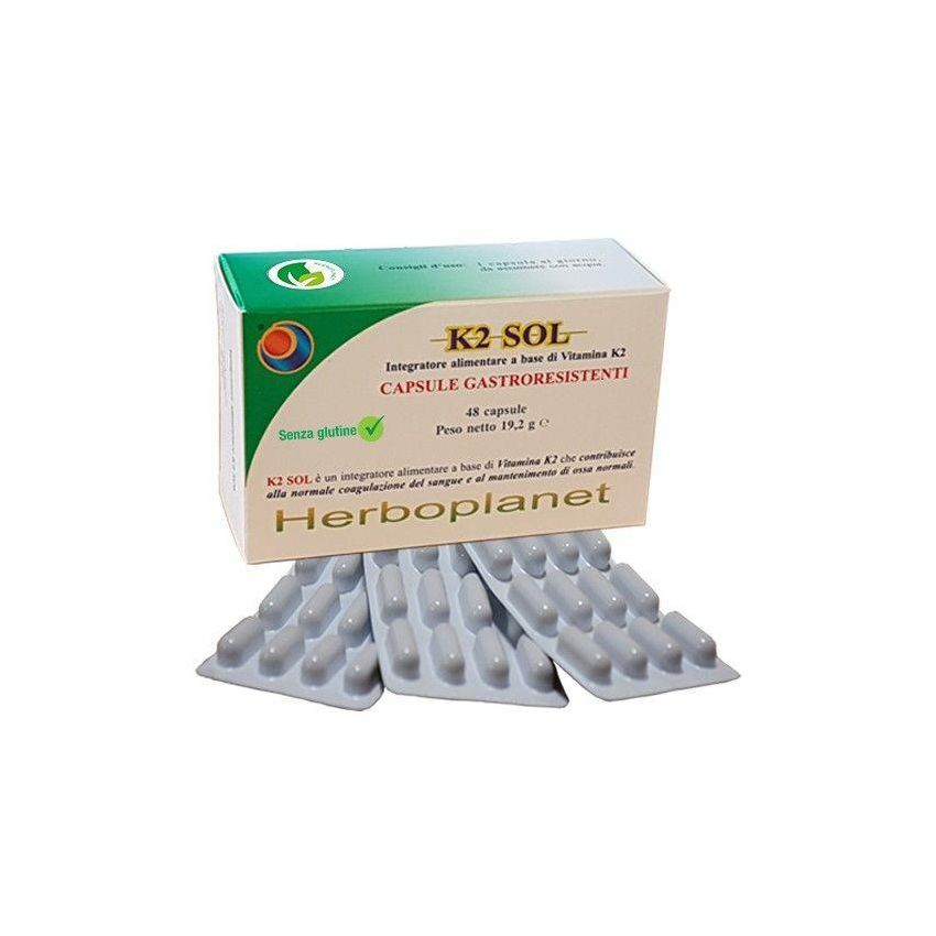 K2 Sol Vitamin Supplement - 48 Capsule Pack