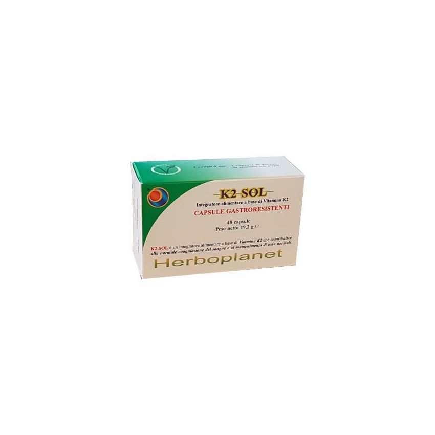 K2 Sol Vitamin Supplement - 48 Capsule Pack