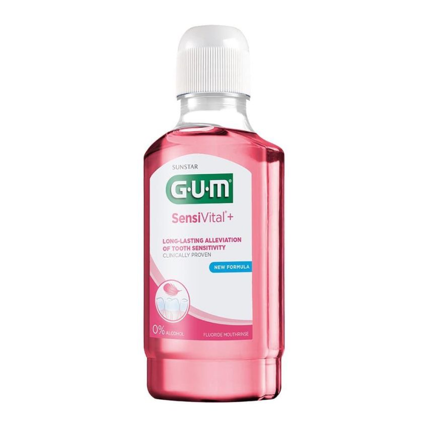 Gum SensiVital+ Collutorio per Denti Sensibili, 300ml