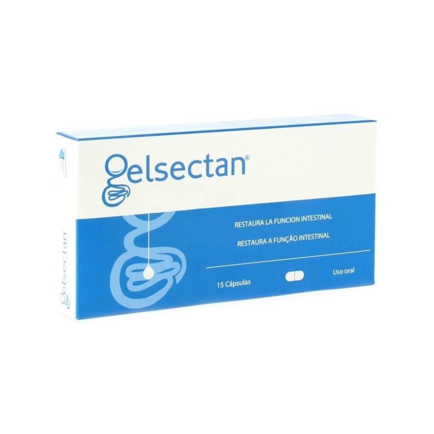 Gelsectan Capsule per il Supporto della Salute Digestiva - Confezione da 15