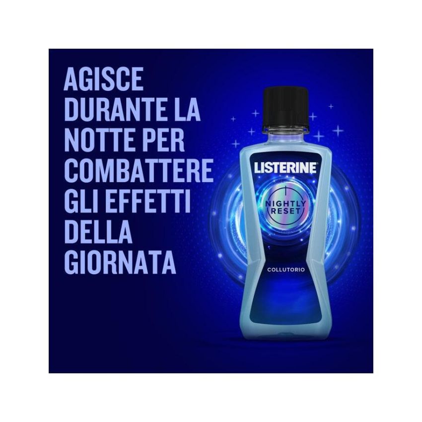 Listerine Nightly Reset Collutorio doppio pack da 400ml