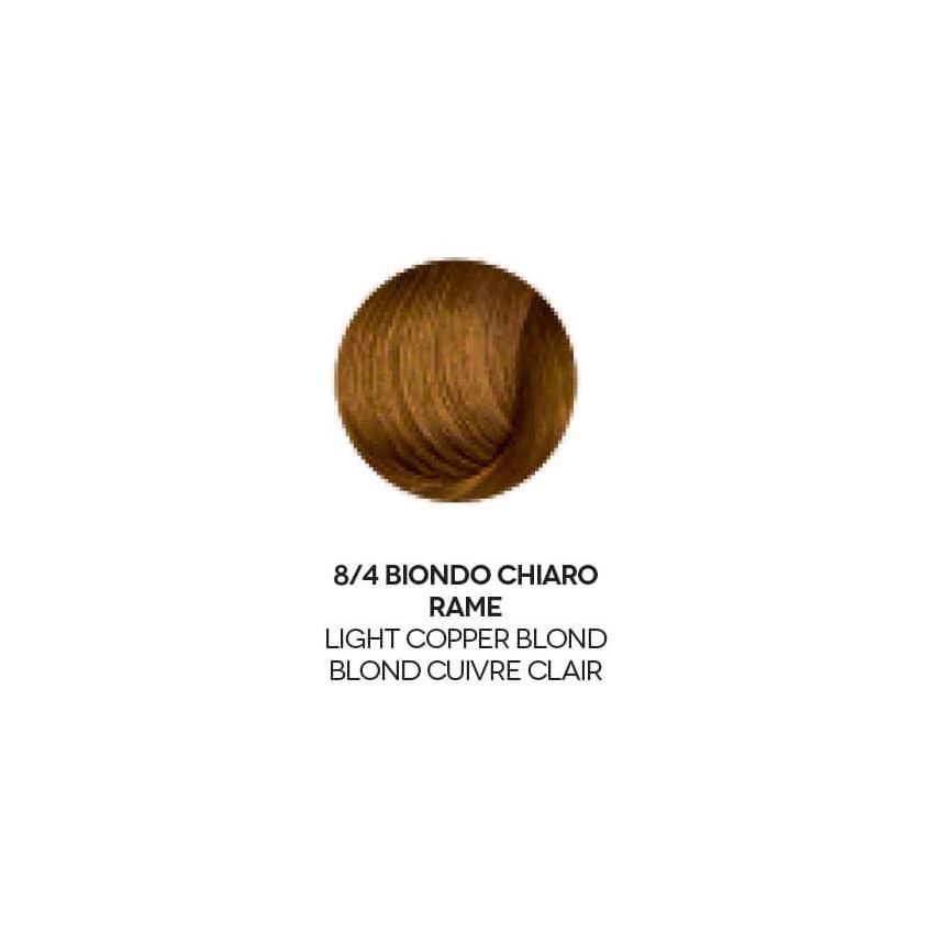 Kit di Colorazione Capelli Organica 8/4 Biondo Chiaro Rame