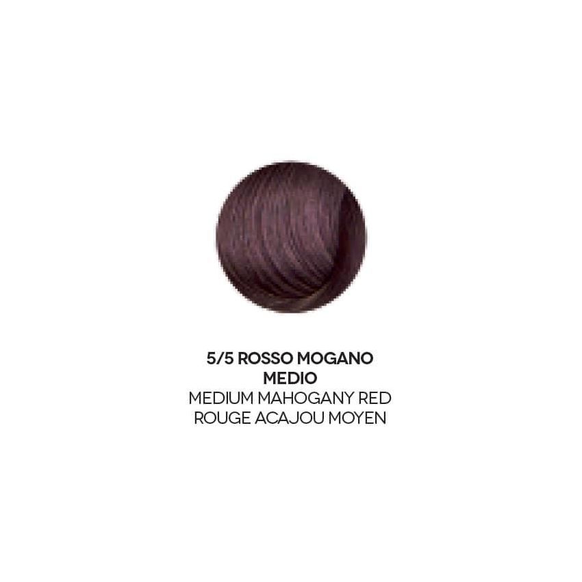 Kit di Tintura Capelli Organica Color Rosso Mogano Medio 5/5 - Organics Cosmetics