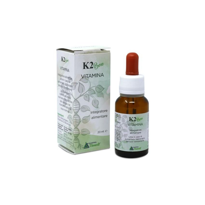 Vitamina K2 Ben - Supplemento Liquido da 20ml