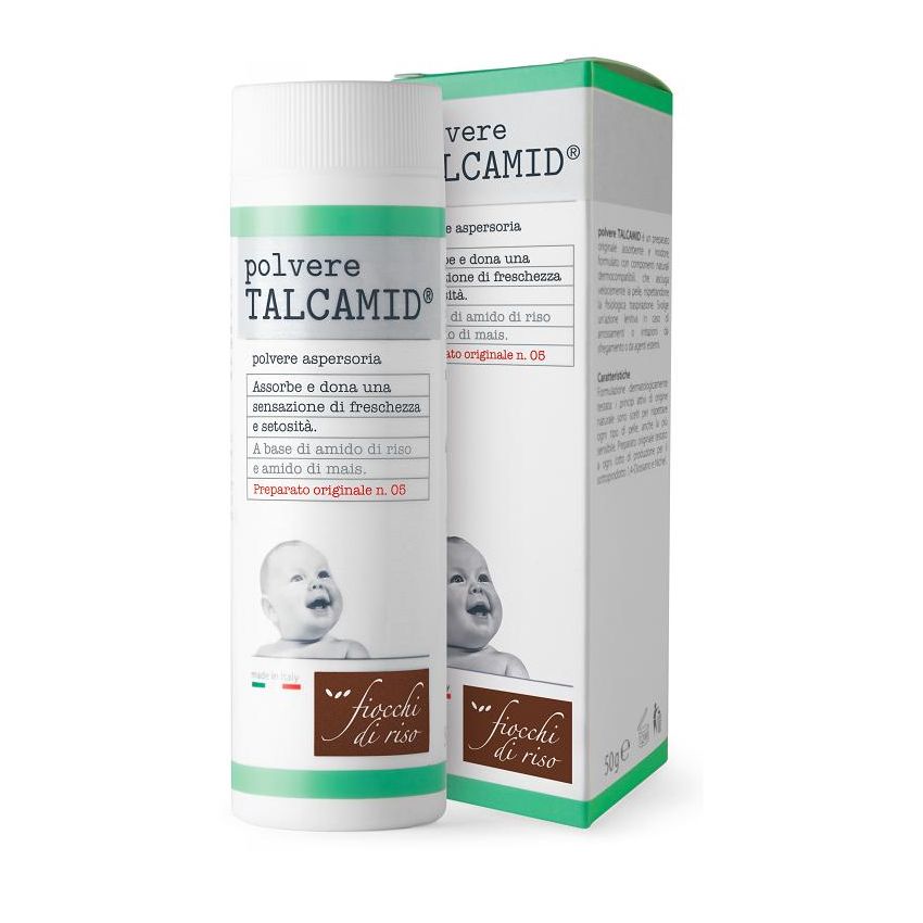 Polvere di Fiocchi di Riso Talcamid - 50g