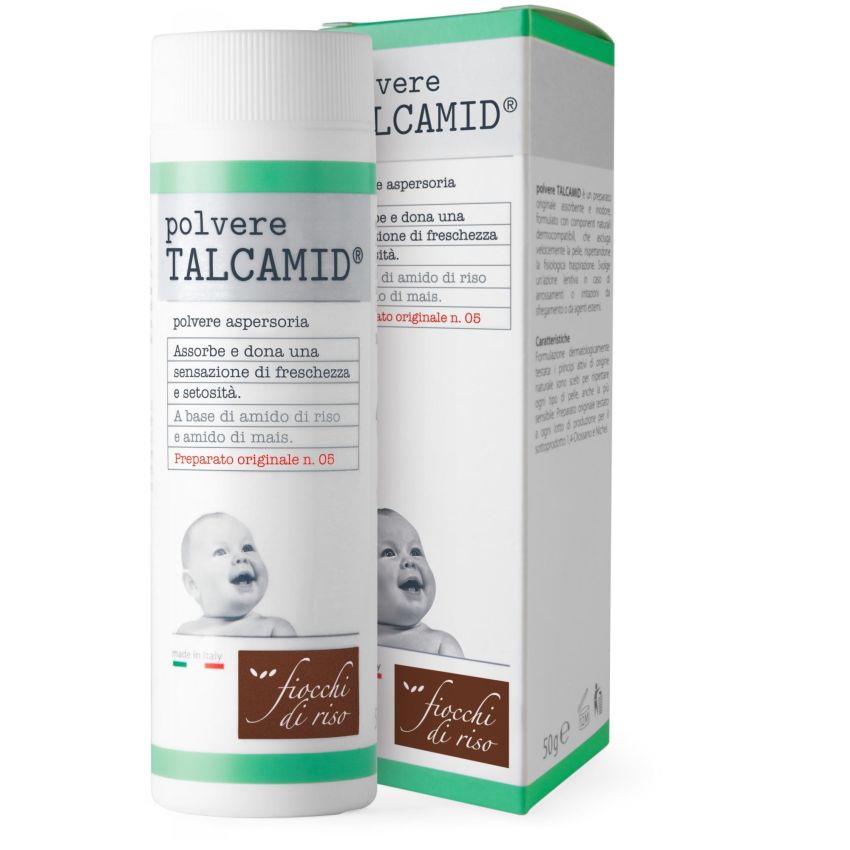 Polvere di Fiocchi di Riso Talcamid - 50g