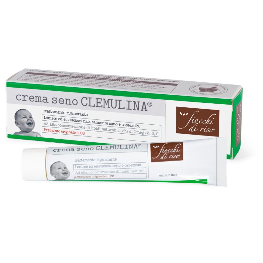 Clemulina Crema Rassodante al Riso per il Seno - 15ml