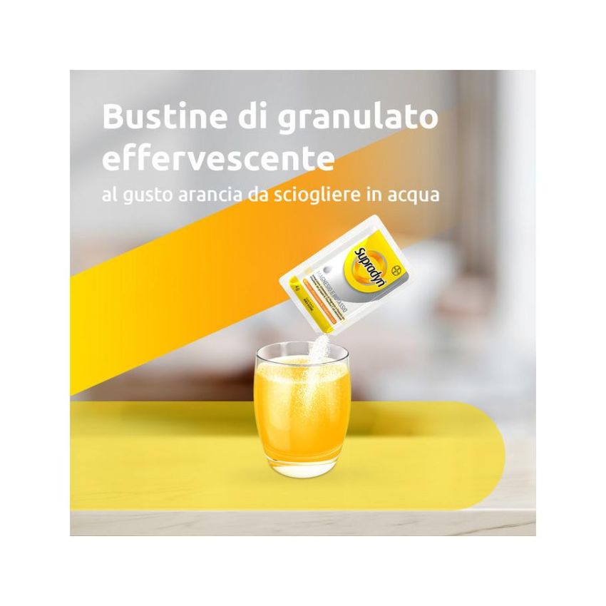 Supradyn Sport: Integratore di Magnesio, Potassio, Vitamine e Minerali - 24 Bustine Effervescenti