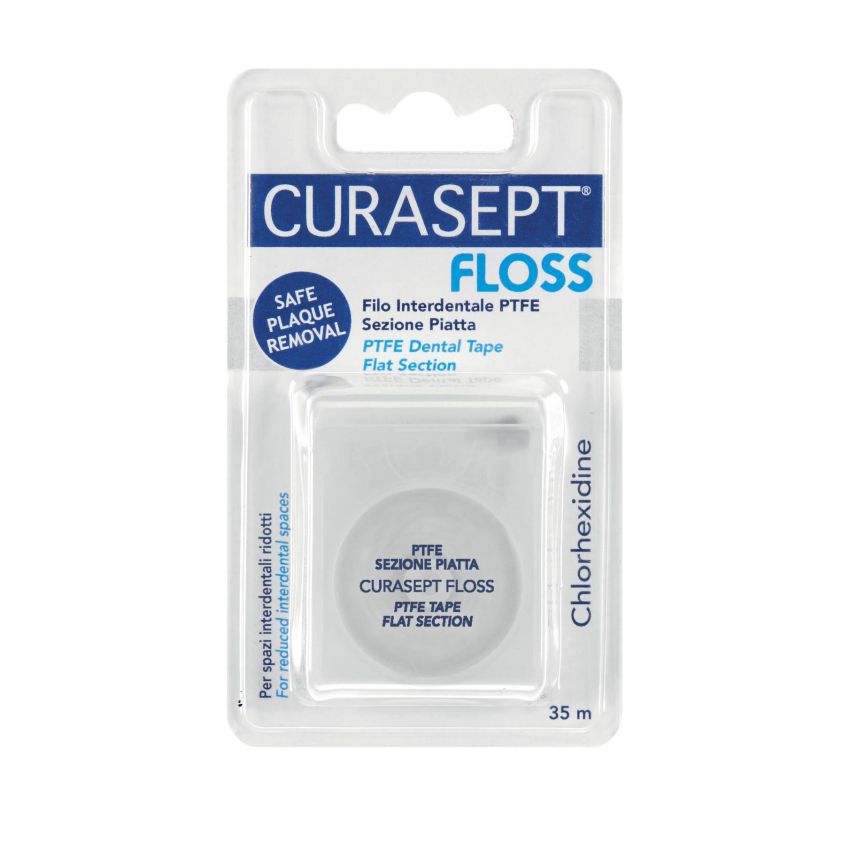 Curasept Floss 35m: Filo Interdentale con Clorhexidina