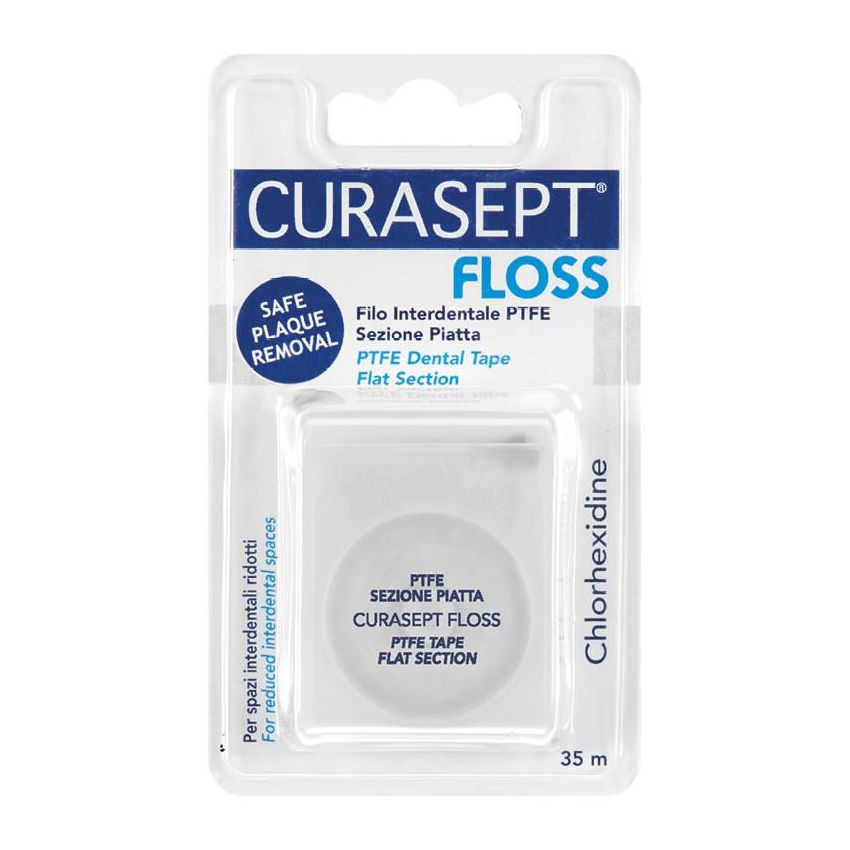 Curasept Floss 35m: Filo Interdentale con Clorhexidina