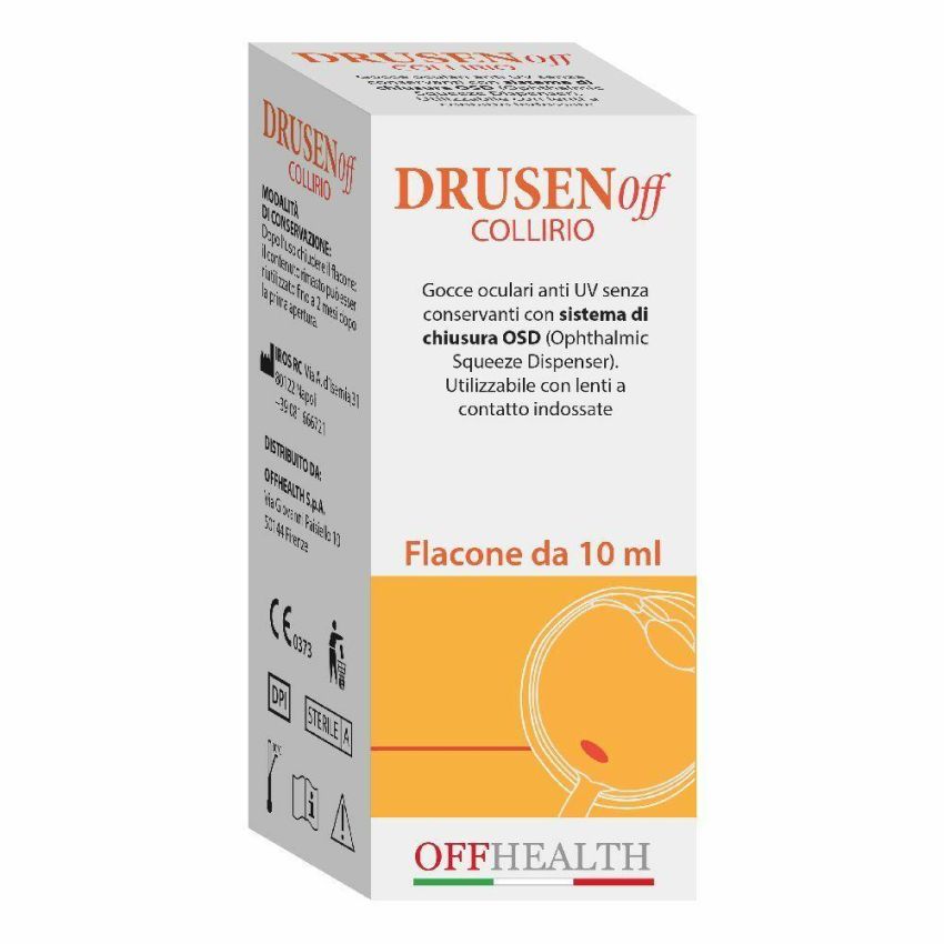 Drusenoff Collirio Idratante per Gli Occhi, 10ml