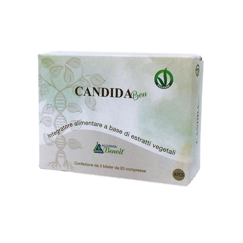 Benoit Alchimia Candida Ben - 60 Compresse Alimentari