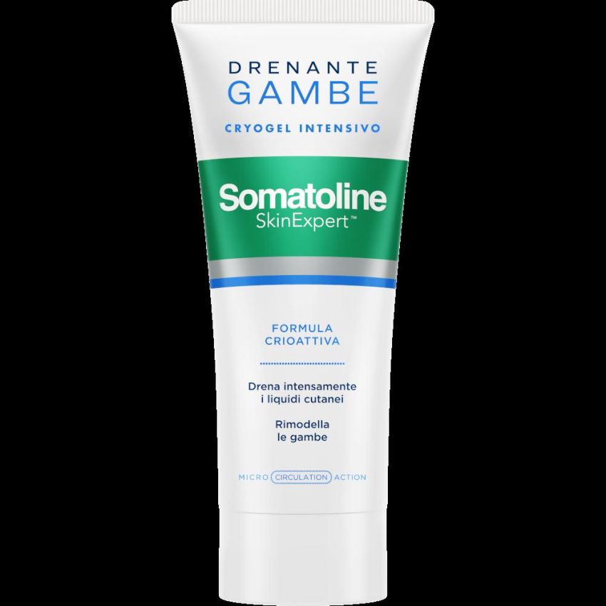 Somatoline Cryogel Intensivo per Drenaggio delle Gambe 200ml