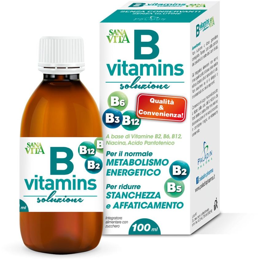 Soluzione di Vitamine B Sanavita 100ml