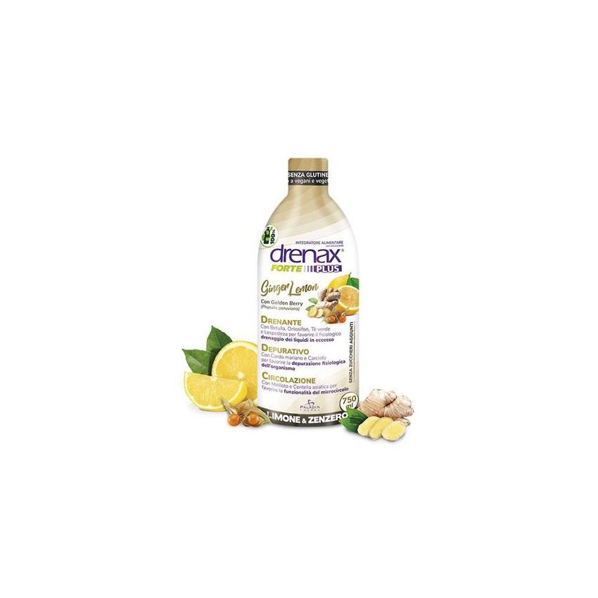 Drenax Forte Plus con Zenzero e Limone - 750ml
