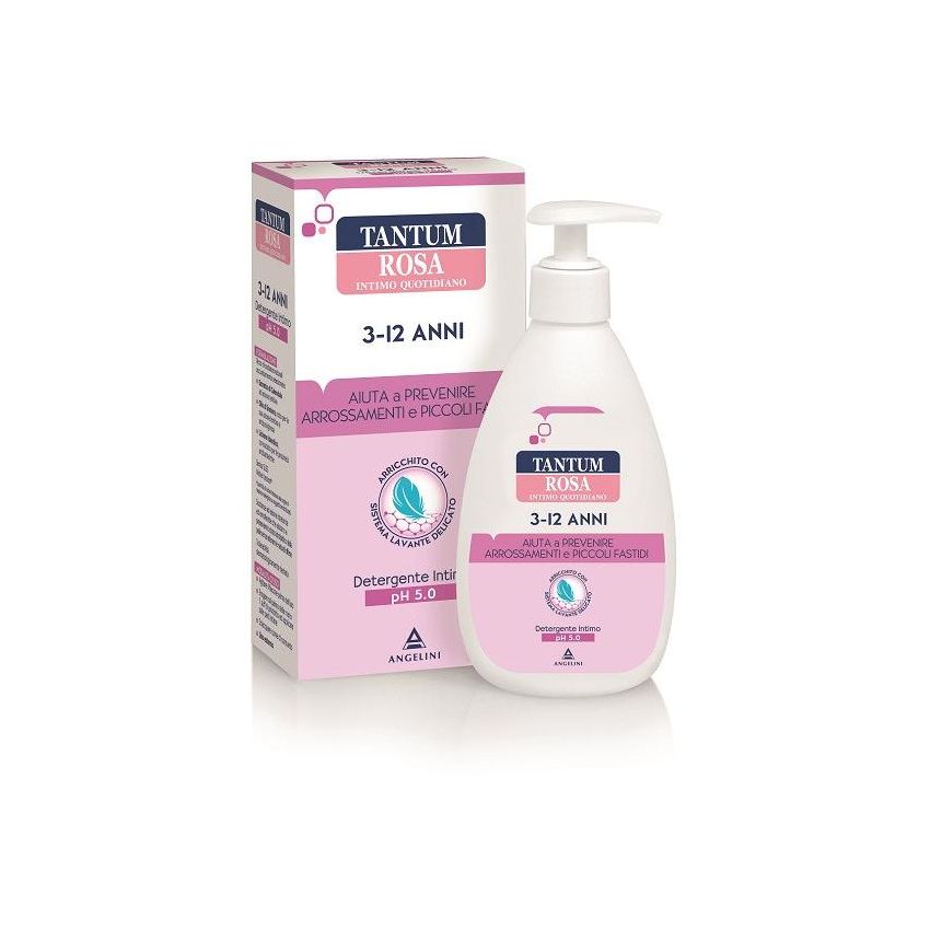 Tantum Rosa Detergente Intimo Quotidiano per Bambine, 200ml