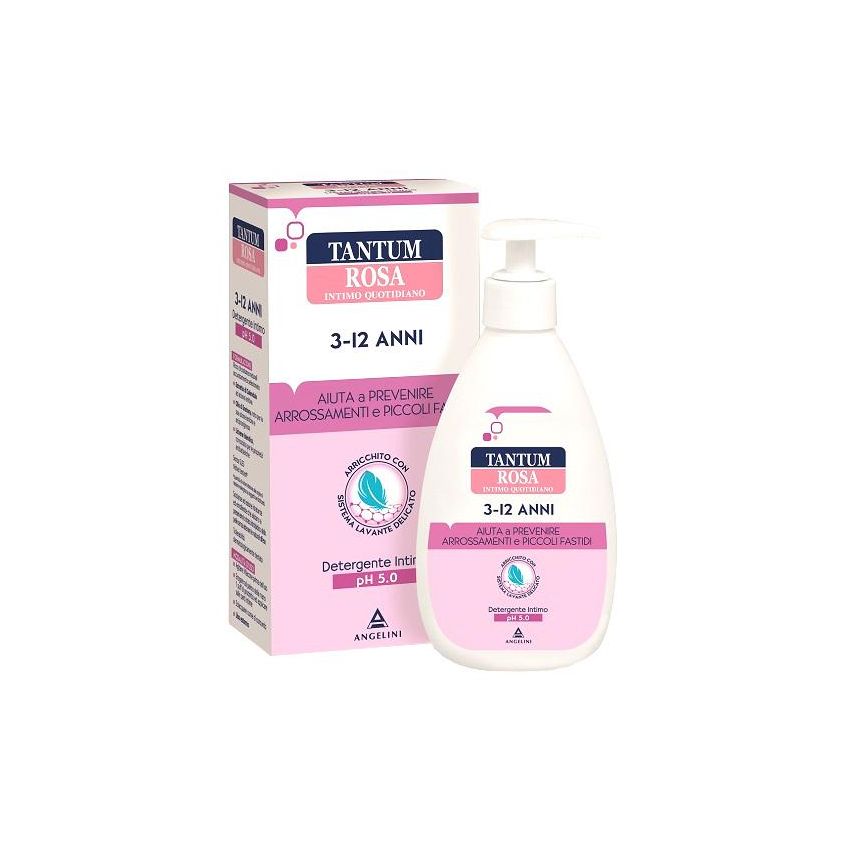 Tantum Rosa Detergente Intimo Quotidiano per Bambine, 200ml