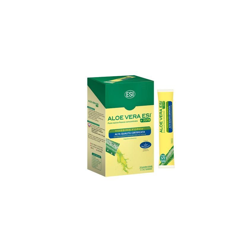 Aloe Vera Succo Fortificato - Confezione da 24 Flaconi Pocket-Sized
