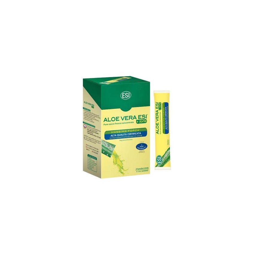 Aloe Vera Succo Fortificato - Confezione da 24 Flaconi Pocket-Sized