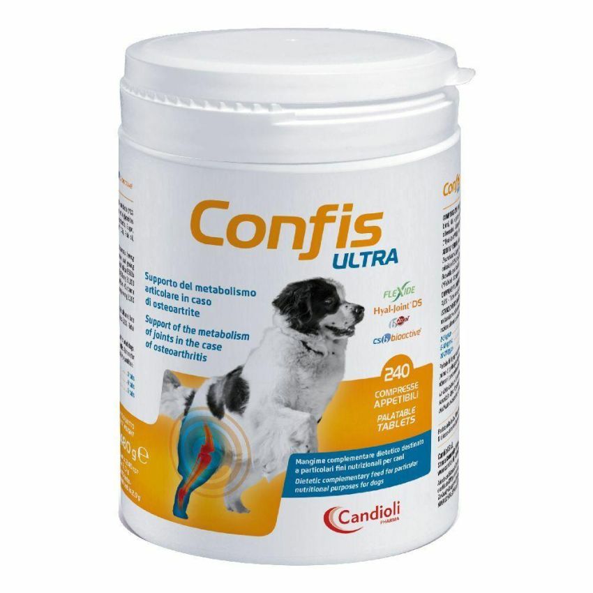 Confis Ultra - Integratore Alimentare per Cani - 240 Compresse