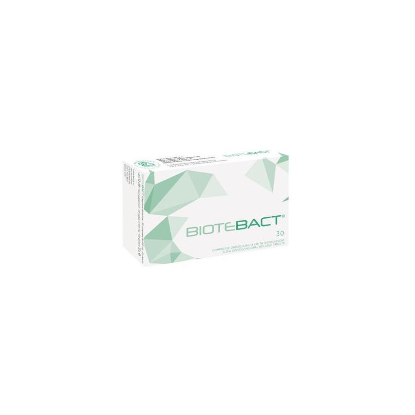 Biotebact - Integratore Digestivo Naturale, 30 Compresse