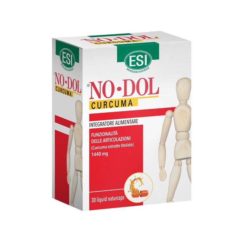 Nodol Naturcaps con Curcuma - Pacco da 30 Capsule