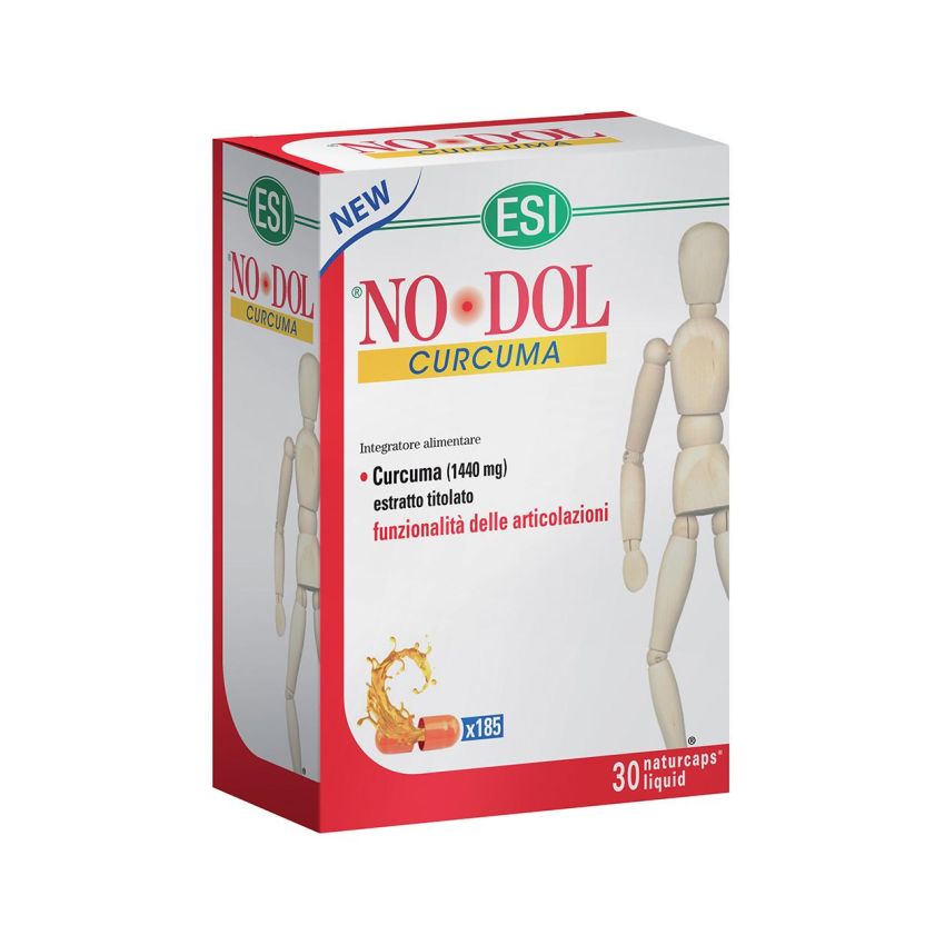 Nodol Naturcaps con Curcuma - Pacco da 30 Capsule