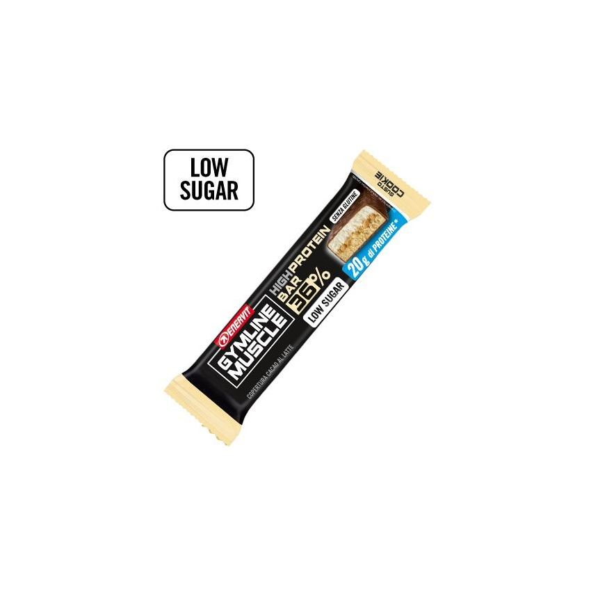 Enervit Gymline Protein Bar, 36% High Protein, Cookie Flavor - 55g
