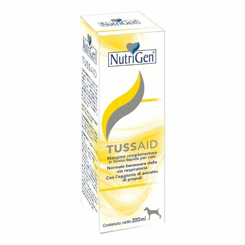 Nutrigen Tussaid Sciroppo Complementare 200ml per Cani