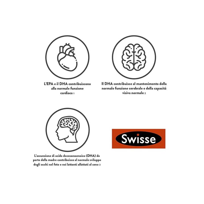 Swisse Omega 3 Supplemento - Confezione da 200 Capsule