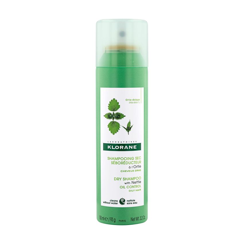 Shampoo Secco all'Ortica Klorane - Flacone da 150ml