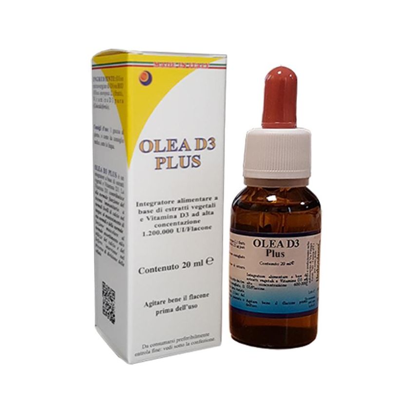 Olea D3 Plus Vitamina Liquida, 20ml
