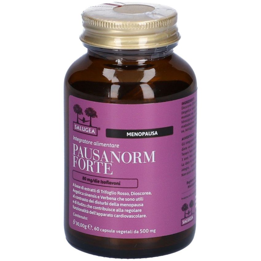 Salugea Pausanorm Forte - Integratore Alimentare con 60 Capsule