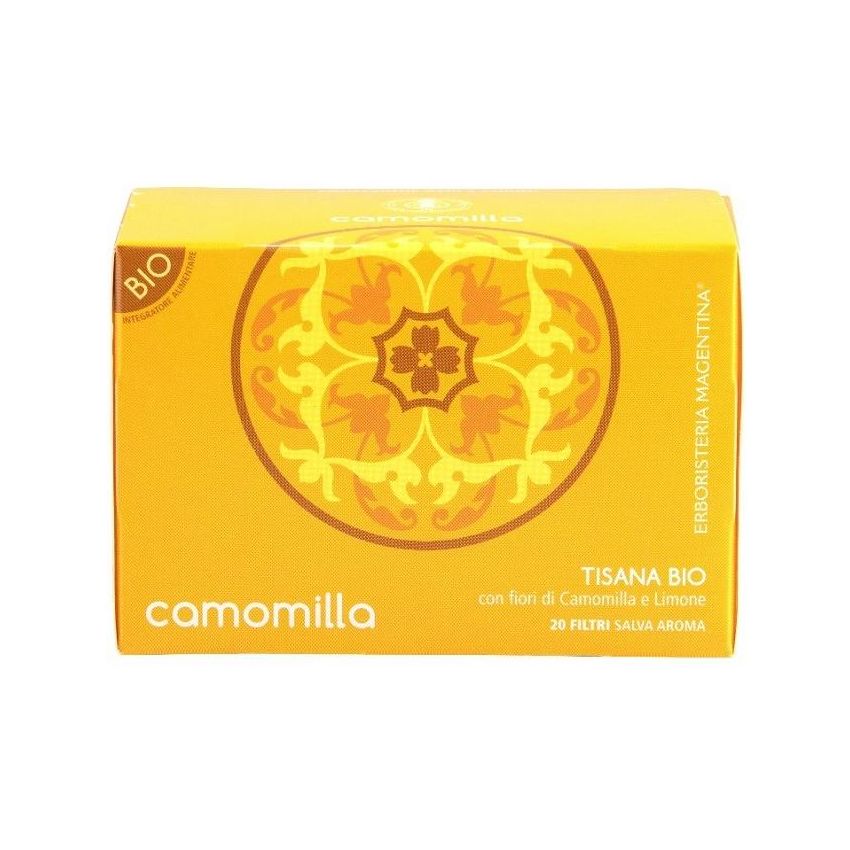 Tisana Biologica alla Camomilla - Confezione da 20 Filtri
