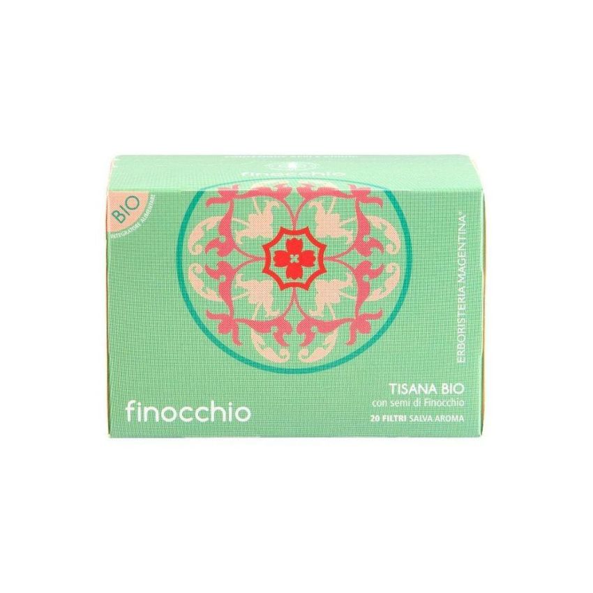 Tisana Biologica al Finocchio con 20 Filtri