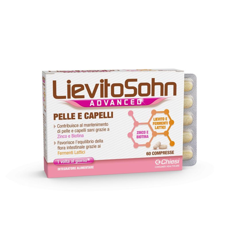 LievitoSohn Advanced - Probiotico di Alta Qualità, 60 Compresse