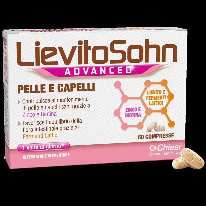 LievitoSohn Advanced - Probiotico di Alta Qualità, 60 Compresse