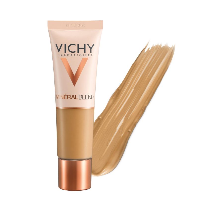 Vichy MinéralBlend Fondotinta Idratante 30ml - Tonalità 15 Terra