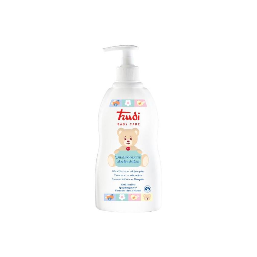 Trudi Baby Care - Shampoo al Latte per Bambini, 500ml