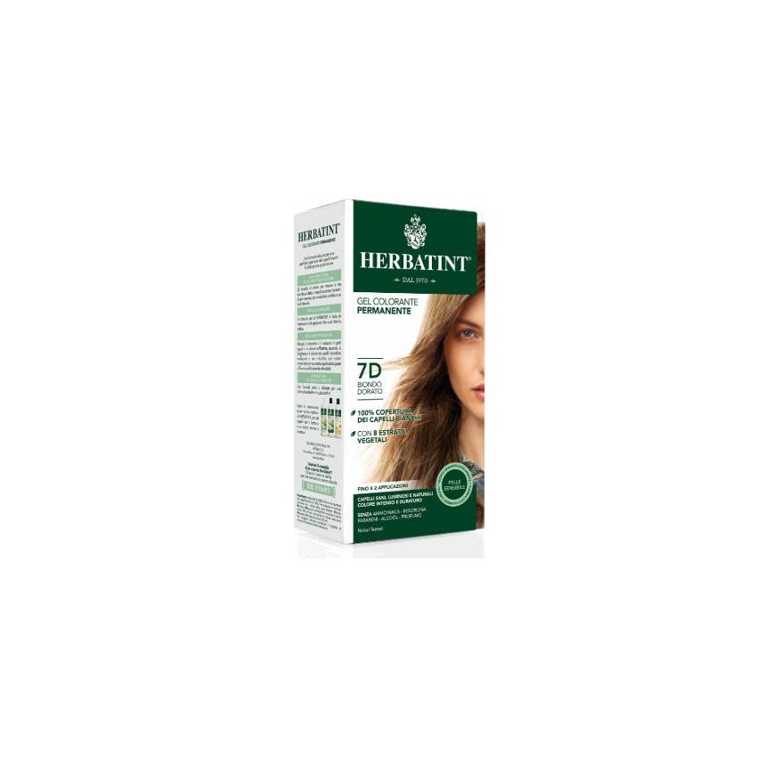 Herbatint Tintura Permanente in Gel per Capelli 7N Biondo 300 ml