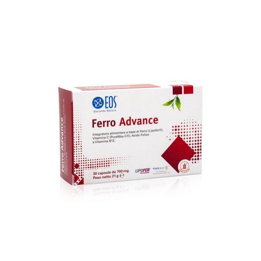 Eos Ferro Advance - Integratore di Ferro - 30 Compresse
