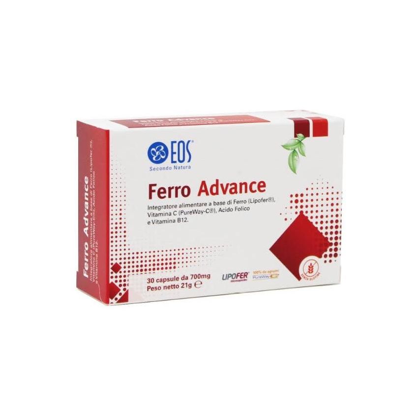 Eos Ferro Advance - Integratore di Ferro - 30 Compresse