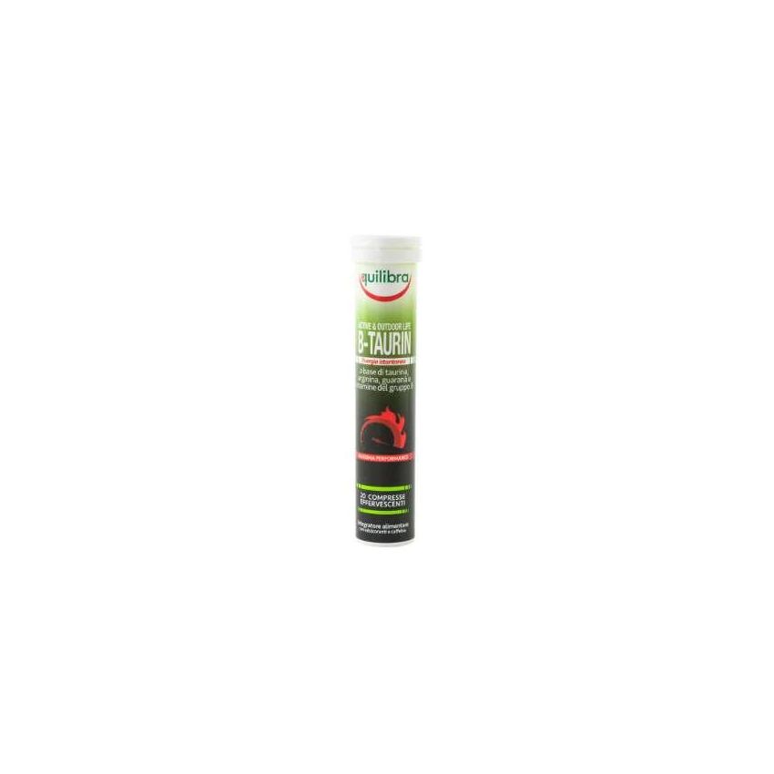 Equilibra B Taurin - Compresse Effervescenti Energizzanti, 20 pz