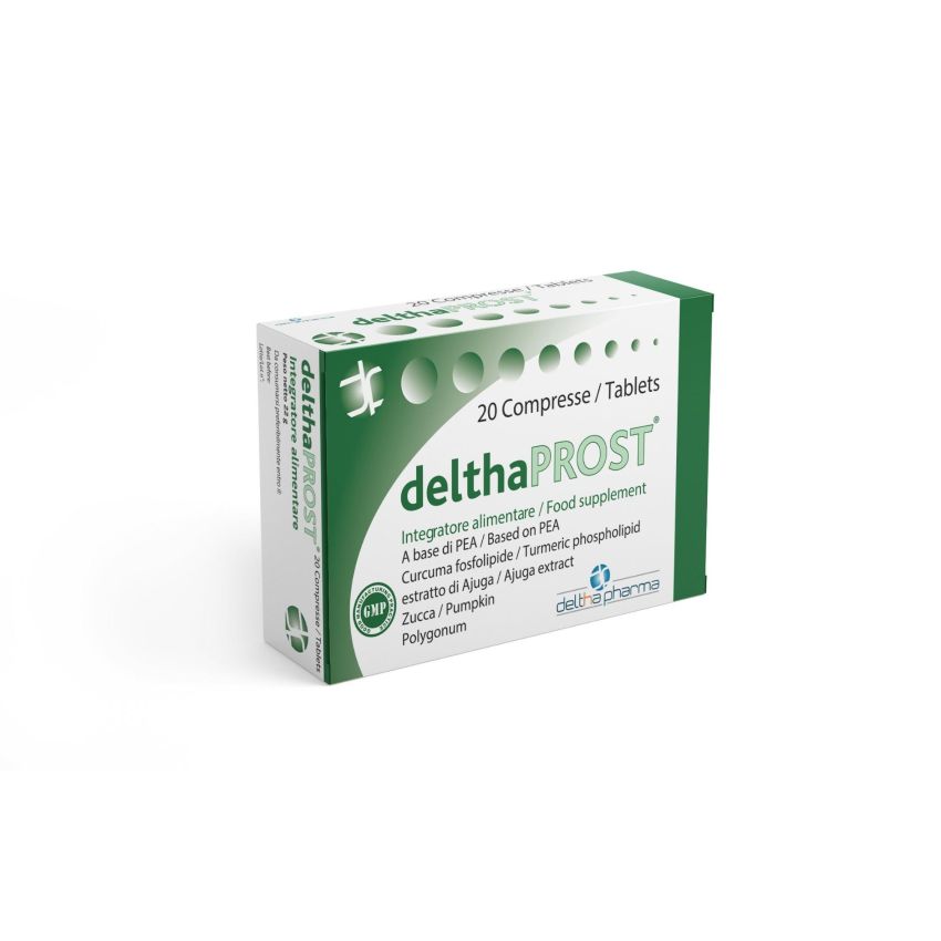 Deltha Pharma DelthaProst - 20 Compresse per la Salute della Prostata