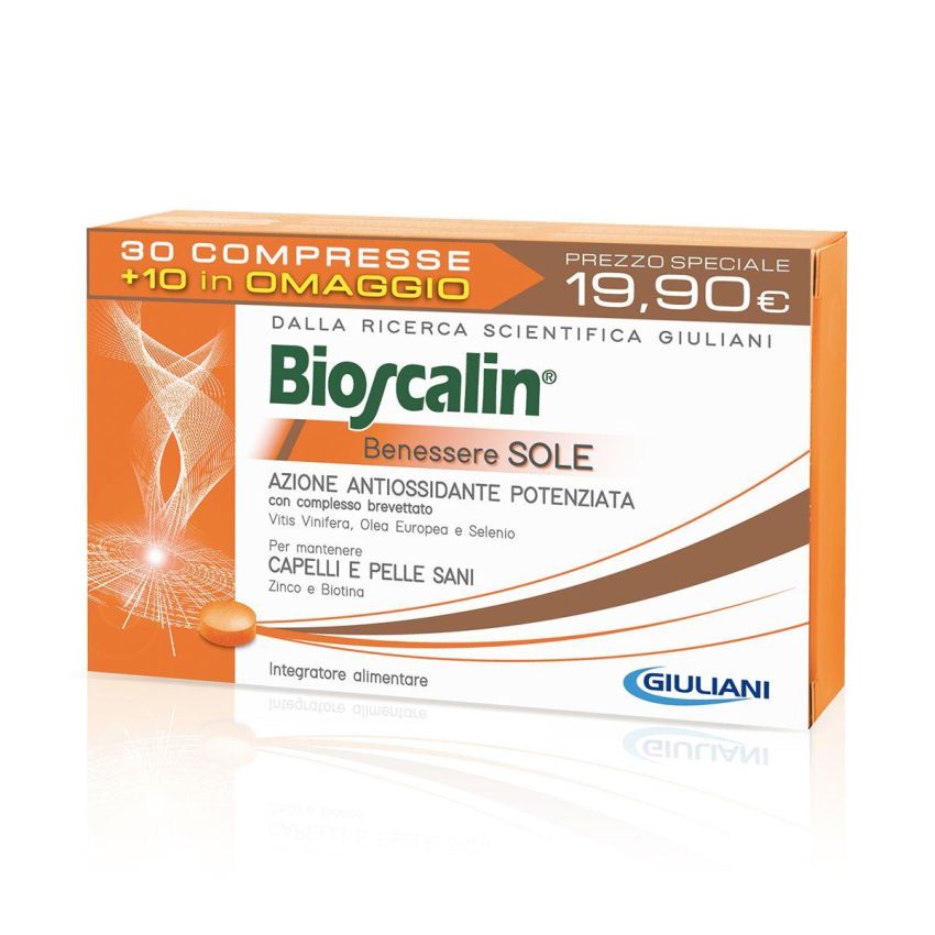Bioscalin Sole Formula Avanzata - 40 Compresse per Capelli