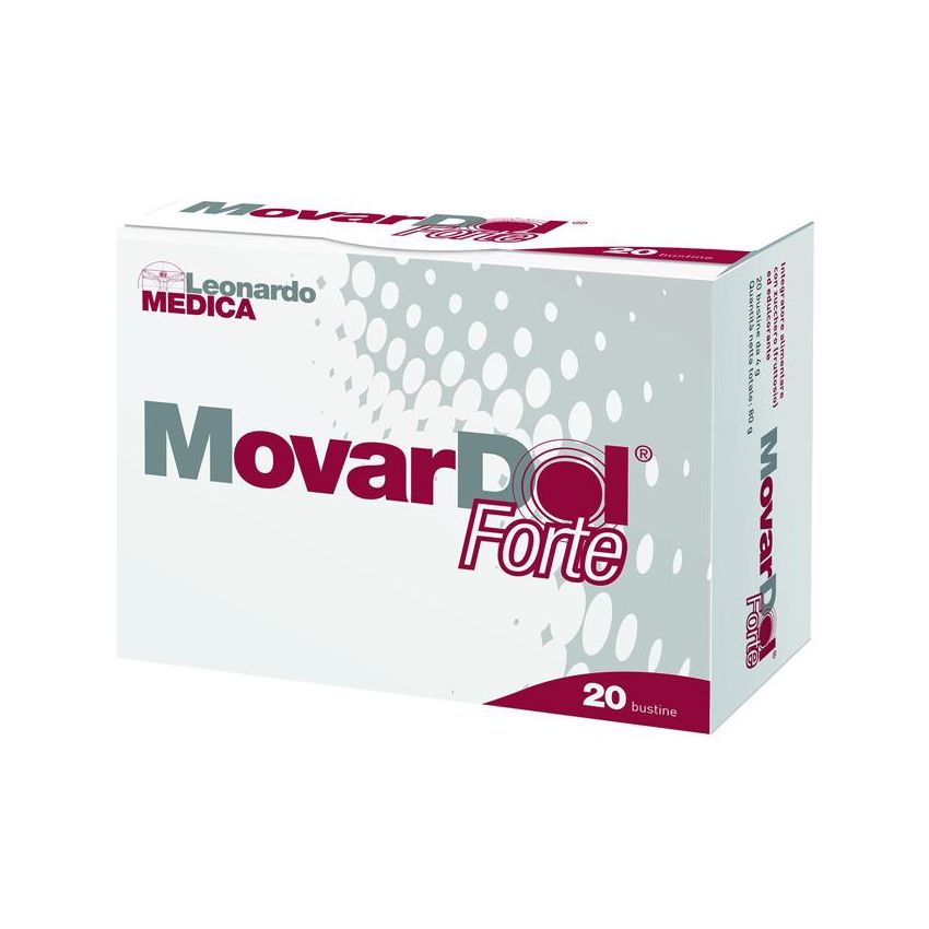 Movardol Forte Bustine - Integratore per le Articolazioni, 20 Pezzi, 80g