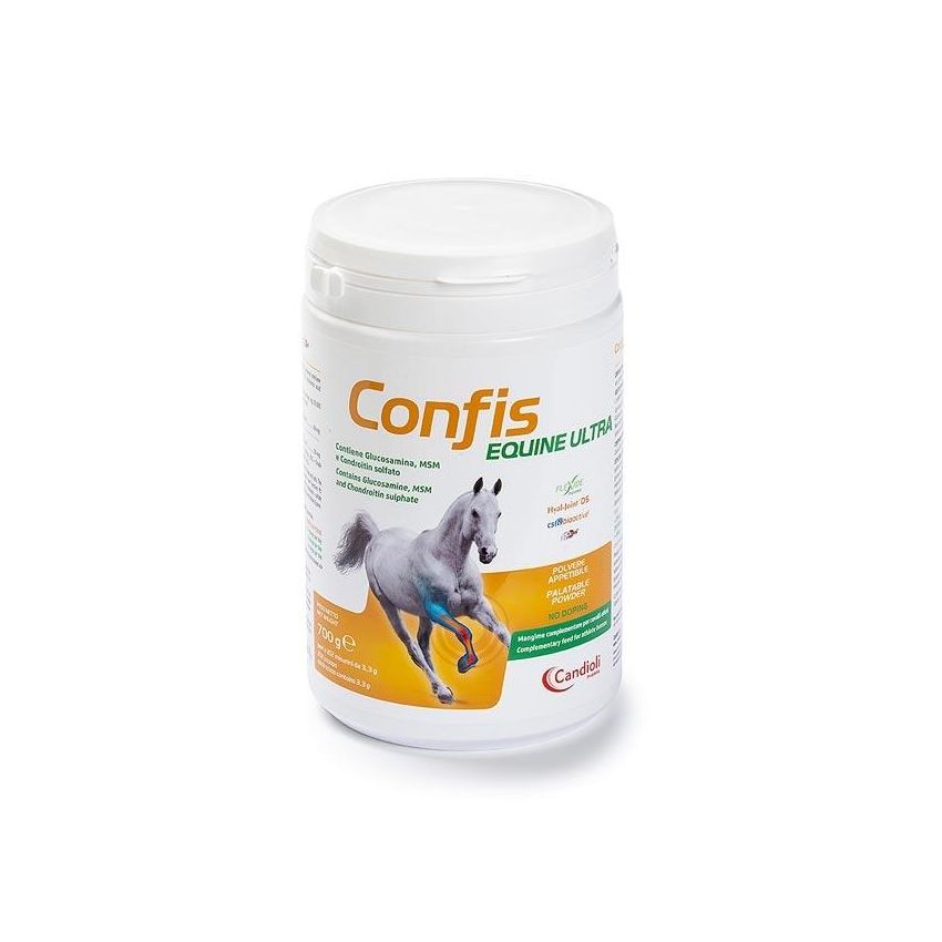 Candioli Confis Equine Ultra - Mangime Complementare per Equini, 700g
