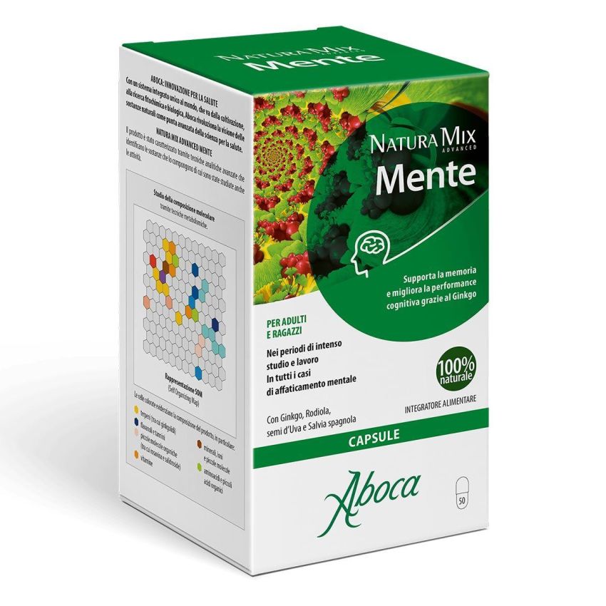 Natura Mix Advanced per la Mente - 50 Capsule
